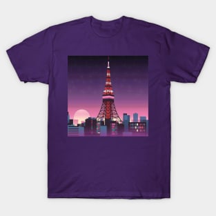 Retro vintage Tokyo aesthetic T-Shirt